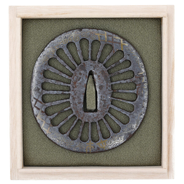 Antique Tsuba for Samurai Sword (T-733) - Image 2