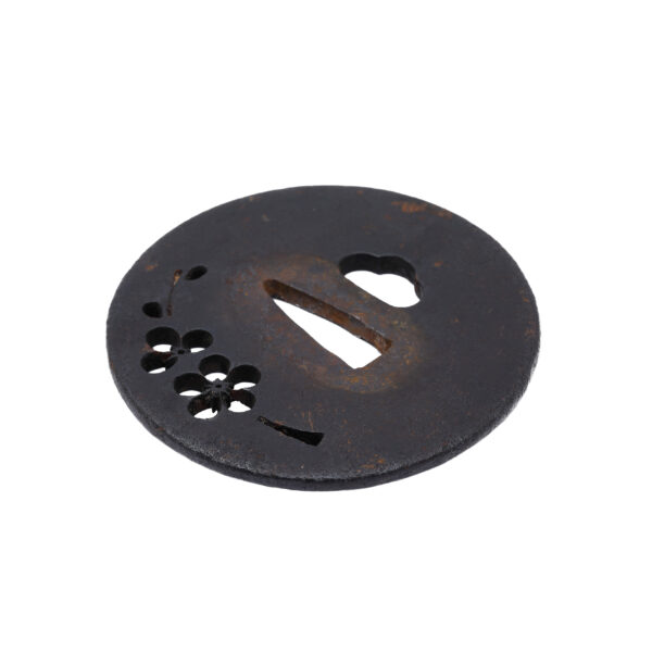 Antique Tsuba for Samurai Sword (T-724) - Image 5