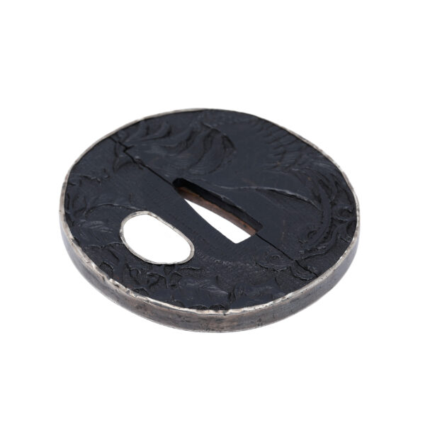 Antique Tsuba for Samurai Sword (T-726) - Image 5