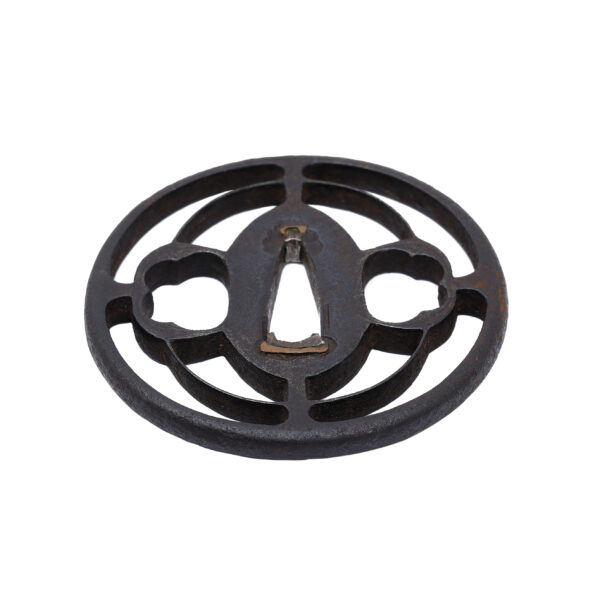 Antique Tsuba for Samurai Sword (T-729) - Image 4