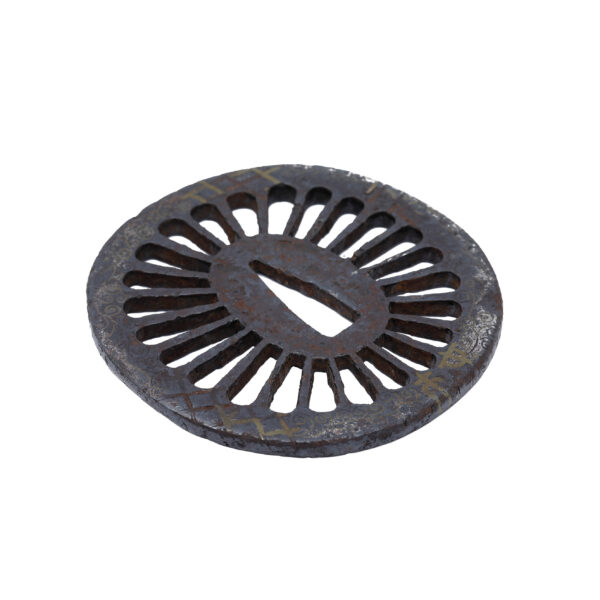 Antique Tsuba for Samurai Sword (T-733) - Image 5