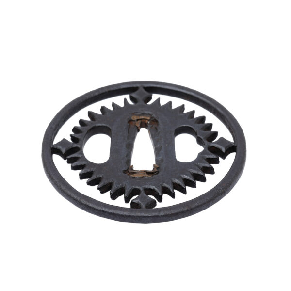 Antique Tsuba for Samurai Sword (T-730) - Image 4