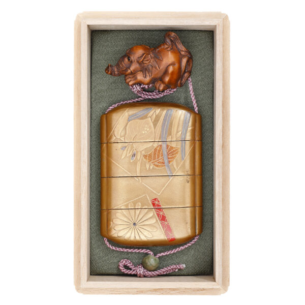 Traditional Japanese case<br>Antique Inro (IR-32) - Image 2