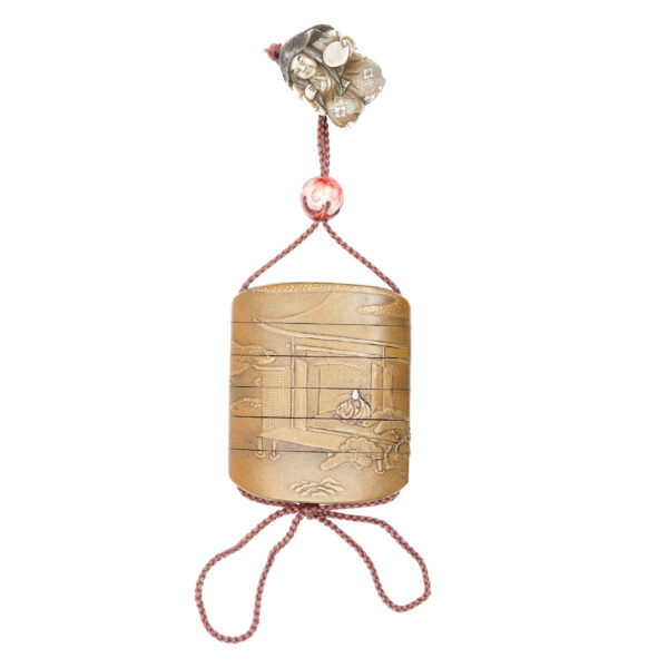 Traditional Japanese case<br> Antique Inro (IR-35) - Image 5