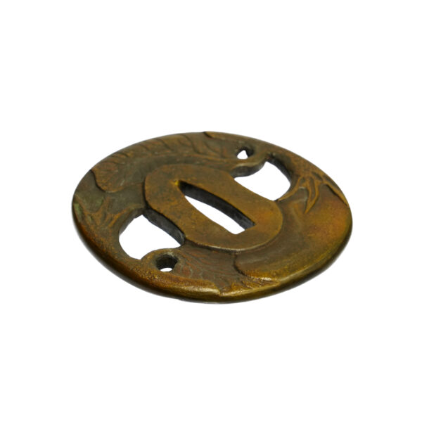 Antique Tsuba Set for Samurai Sword (T-699) - (T-701) - Image 9