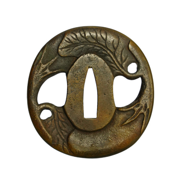 Antique Tsuba Set for Samurai Sword (T-699) - (T-701) - Image 2