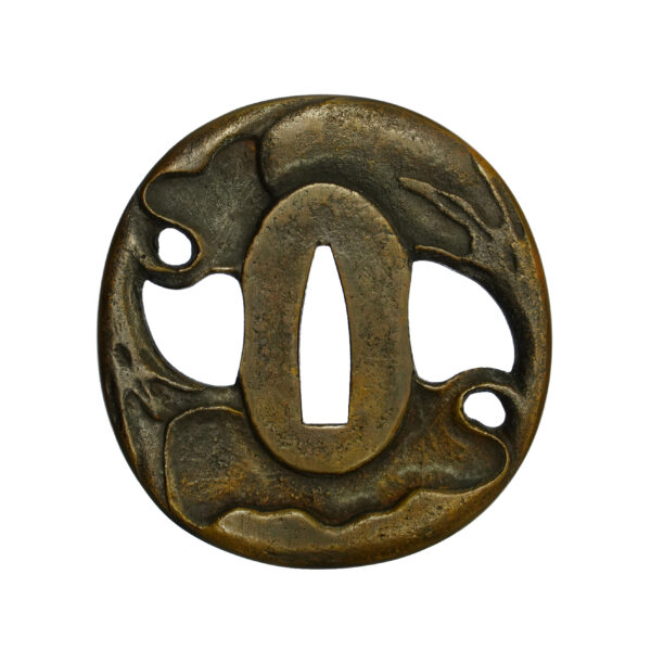 Antique Tsuba Set for Samurai Sword (T-699) - (T-701) - Image 3