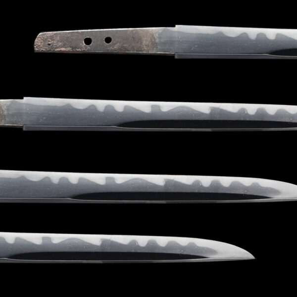 Antique Japanese Sword Tanto Attributed to Yoshifusa<br>NTHK Kanteisho Certificate - Image 2