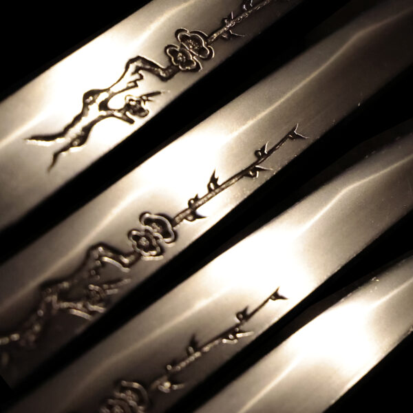 Antique Japanese Sword Tanto Signed by Gassan Sadakazu<br> NBTHK <span style="color: #ff0000;">Hozon </span>Certificate - Image 4