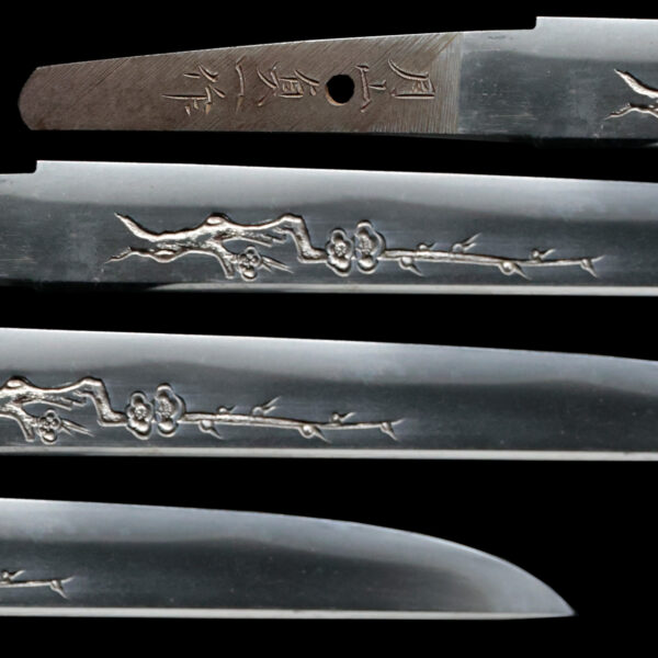 Antique Japanese Sword Tanto Signed by Gassan Sadakazu<br> NBTHK <span style="color: #ff0000;">Hozon </span>Certificate - Image 2