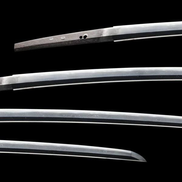 Antique Japanese Sword Daisho Attributed to Kaneharu /Signed by Mutsu no Kami Tadayoshi NBTHK<span style="color: #ff0000;"> Hozon </span>Certificate and<span style="color: #ff0000;"><strong> Tokubetsu Hozon</strong></span> Certificate - Image 2