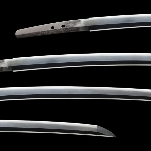 Antique Japanese Sword Daisho Attributed to Kaneharu /Signed by Mutsu no Kami Tadayoshi NBTHK<span style="color: #ff0000;"> Hozon </span>Certificate and<span style="color: #ff0000;"><strong> Tokubetsu Hozon</strong></span> Certificate - Image 4