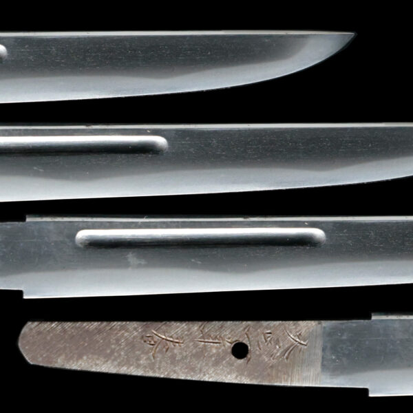 Antique Japanese Sword Tanto Signed by Gassan Sadakazu<br> NBTHK <span style="color: #ff0000;">Hozon </span>Certificate - Image 3