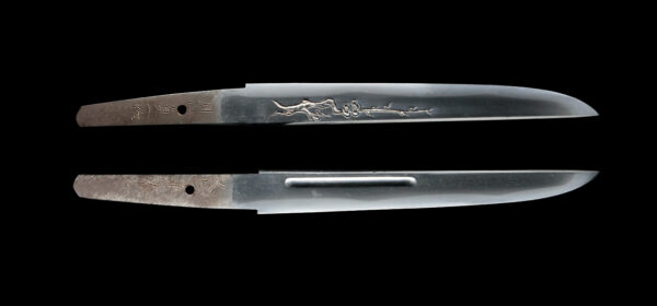 Antique Japanese Sword Tanto Signed by Gassan Sadakazu<br> NBTHK <span style="color: #ff0000;">Hozon </span>Certificate - Image 12