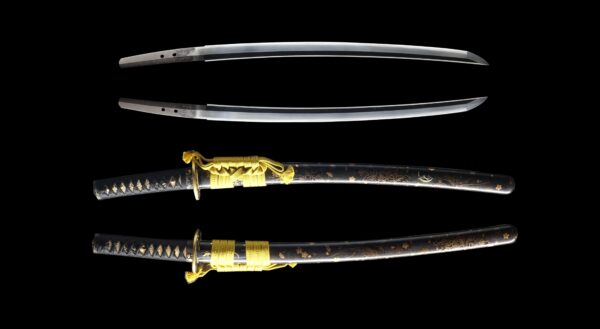 Antique Japanese Sword Daisho Attributed to Kaneharu /Signed by Mutsu no Kami Tadayoshi NBTHK<span style="color: #ff0000;"> Hozon </span>Certificate and<span style="color: #ff0000;"><strong> Tokubetsu Hozon</strong></span> Certificate - Image 25
