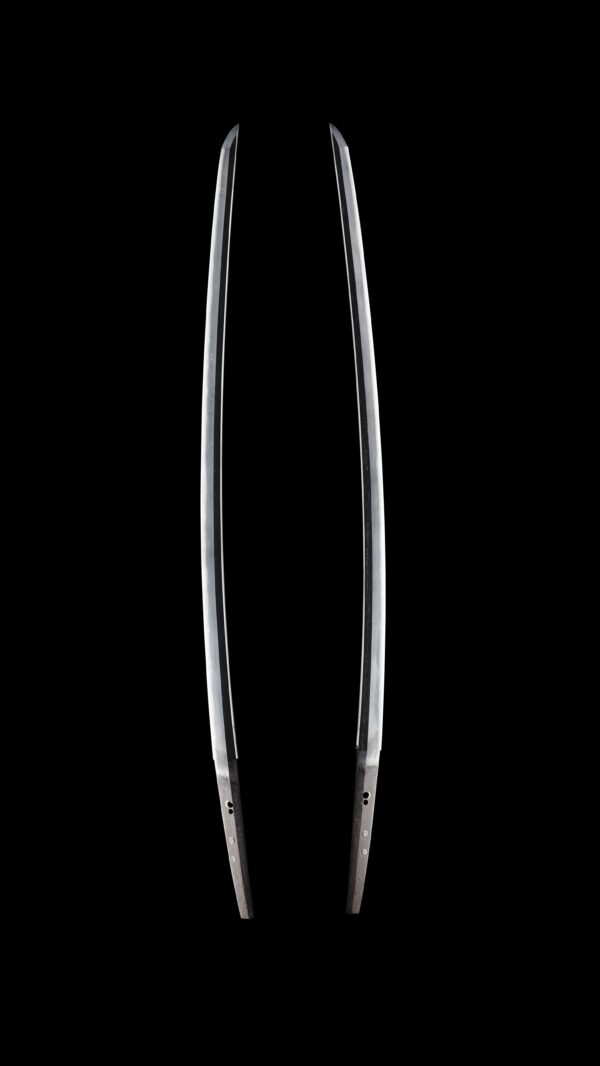 Antique Japanese Sword Daisho Attributed to Kaneharu /Signed by Mutsu no Kami Tadayoshi NBTHK<span style="color: #ff0000;"> Hozon </span>Certificate and<span style="color: #ff0000;"><strong> Tokubetsu Hozon</strong></span> Certificate - Image 12