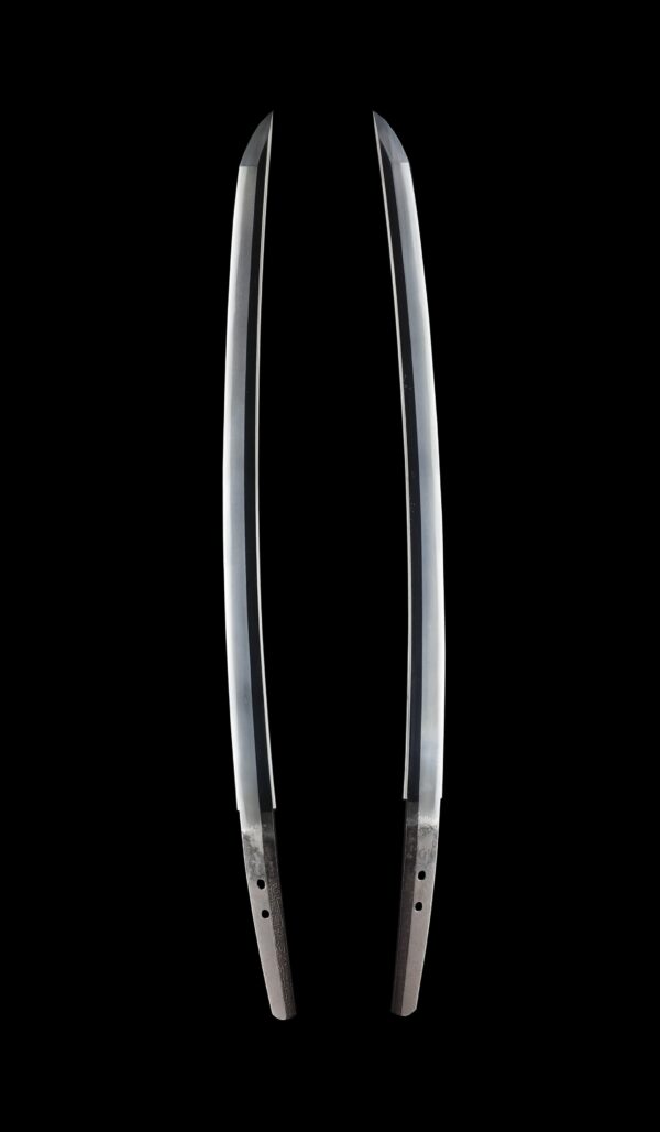 Antique Japanese Sword Daisho Attributed to Kaneharu /Signed by Mutsu no Kami Tadayoshi NBTHK<span style="color: #ff0000;"> Hozon </span>Certificate and<span style="color: #ff0000;"><strong> Tokubetsu Hozon</strong></span> Certificate - Image 14