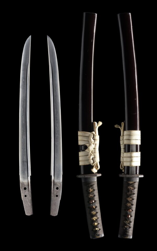 Antique Japanese Sword Wakizashi Signed by Sukehira <br>NBTHK <span style="color: #ff0000;">Hozon </span>Certificate - Image 8