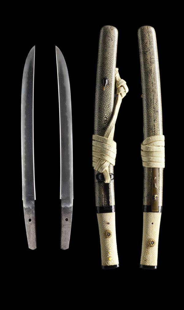 Antique Japanese Sword Wakizashi Signed by Kanesada<br>NBTHK <span style="color: #ff0000;">Hozon </span>Certificate - Image 8