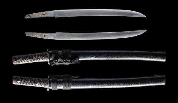 Antique Japanese Sword Wakizashi Signed by Dewa no Kuni Ju Katsuhide<br> NBTHK <span style="color: #ff0000;"><strong> Tokubetsu Hozon</strong> </span>Certificate - Image 13
