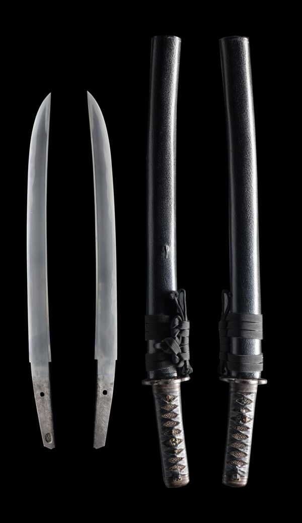 Antique Japanese Sword Wakizashi Signed by Dewa no Kuni Ju Katsuhide<br> NBTHK <span style="color: #ff0000;"><strong> Tokubetsu Hozon</strong> </span>Certificate - Image 8