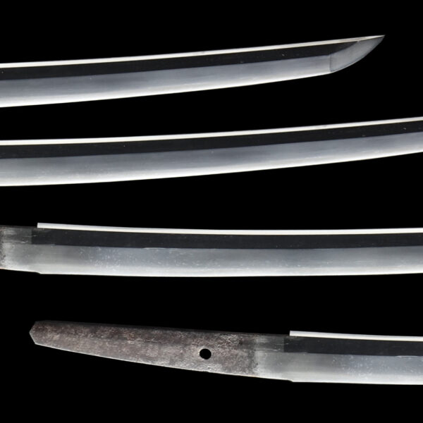 Antique Japanese Sword Wakizashi Signed by Yasutsugu<br>NBTHK <span style="color: #ff0000;">Hozon </span>Certificate - Image 3