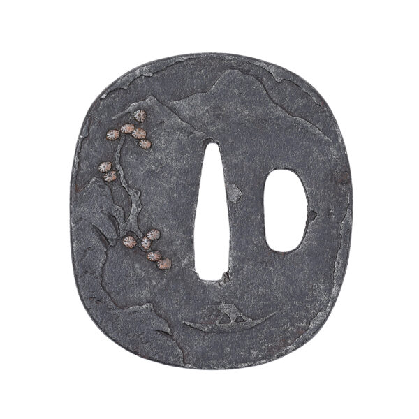 Antique Tsuba for Samurai Sword (T-742) - Image 3