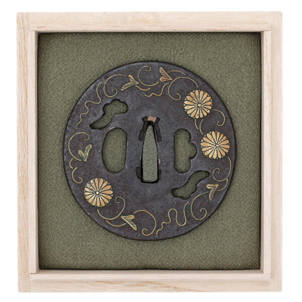Antique Tsuba for Samurai Sword (T-750) - Image 2