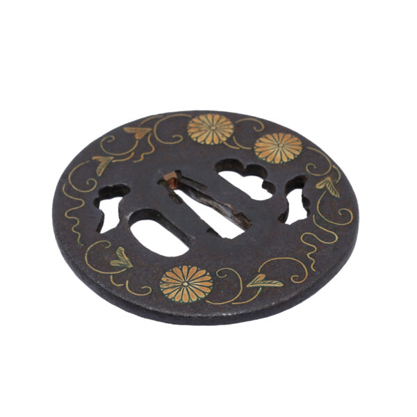 Antique Tsuba for Samurai Sword (T-750) - Image 5