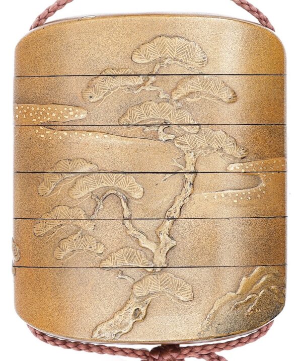 Traditional Japanese case<br> Antique Inro (IR-35) - Image 4