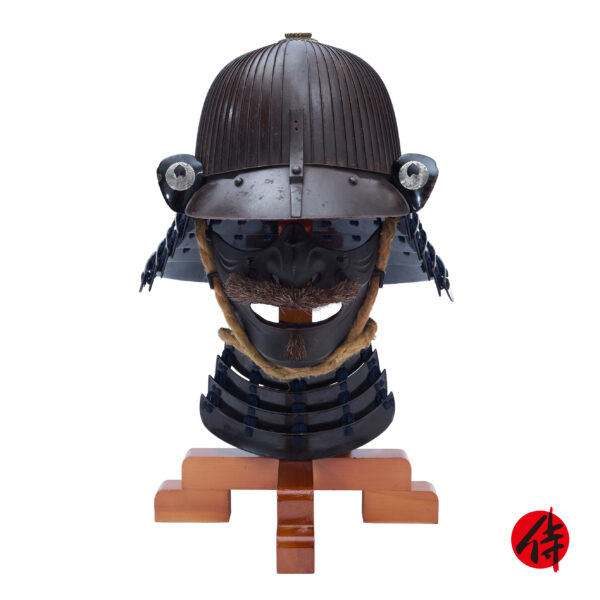 Antique Samurai Helmet <br>Mid Edo Period <br>Rokujuni Ken Suji Kabuto <br><span style="color: #ff0000;"><strong>Tokubetsu Kicho</strong></span> Shiryo Certificate</span> (KT-38)