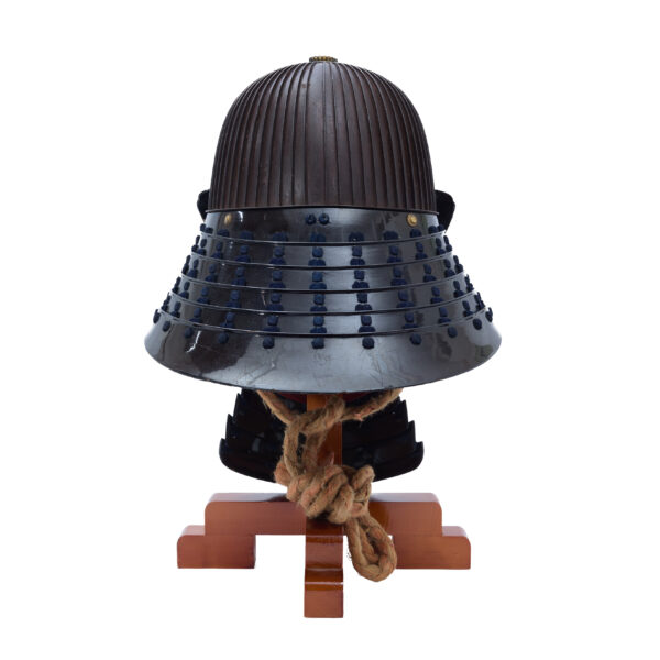 Antique Samurai Helmet <br>Mid Edo Period <br>Rokujuni Ken Suji Kabuto <br><span style="color: #ff0000;"><strong>Tokubetsu Kicho</strong></span> Shiryo Certificate</span> (KT-38) - Image 4