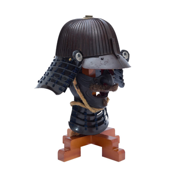 Antique Samurai Helmet <br>Mid Edo Period <br>Rokujuni Ken Suji Kabuto <br><span style="color: #ff0000;"><strong>Tokubetsu Kicho</strong></span> Shiryo Certificate</span> (KT-38) - Image 6