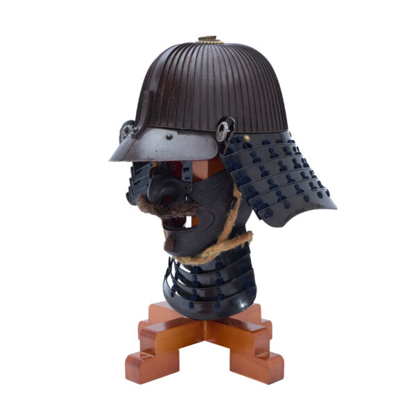 Antique Samurai Helmet <br>Mid Edo Period <br>Rokujuni Ken Suji Kabuto <br><span style="color: #ff0000;"><strong>Tokubetsu Kicho</strong></span> Shiryo Certificate</span> (KT-38) - Image 2
