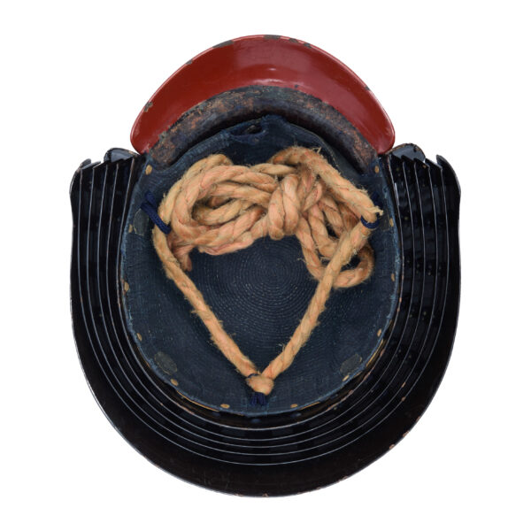 Antique Samurai Helmet <br>Mid Edo Period <br>Rokujuni Ken Suji Kabuto <br><span style="color: #ff0000;"><strong>Tokubetsu Kicho</strong></span> Shiryo Certificate</span> (KT-38) - Image 8