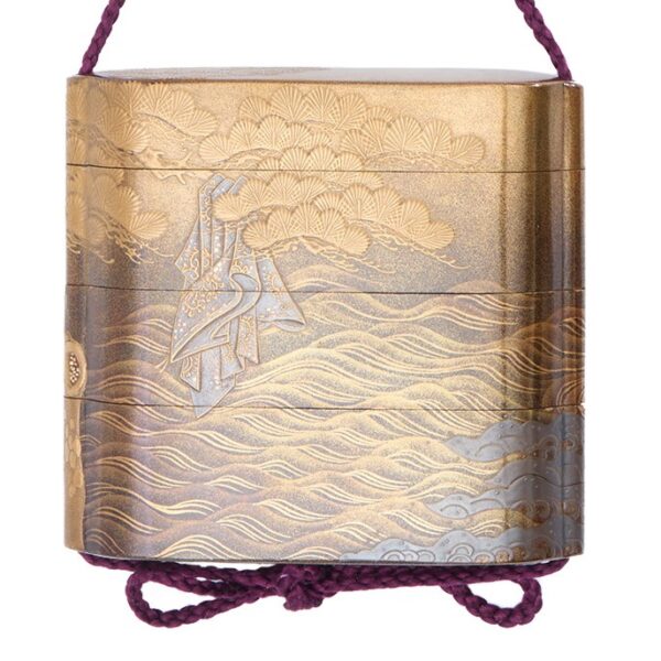Traditional Japanese case<br>-Antique Inro (IR-33) - Image 4