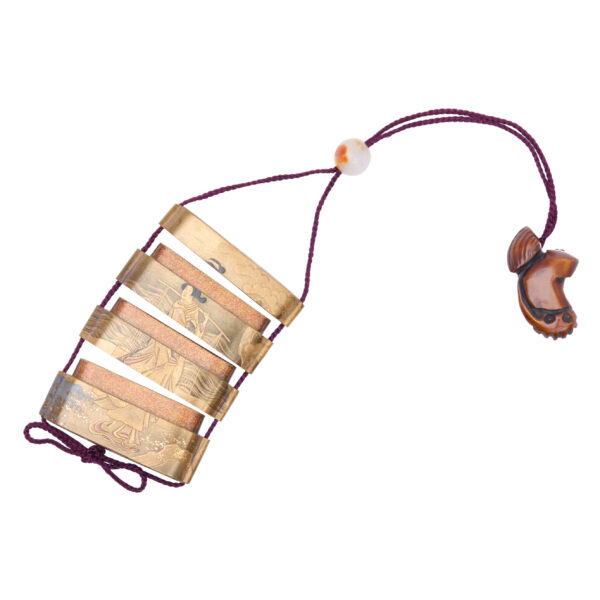 Traditional Japanese case<br>-Antique Inro (IR-33) - Image 7