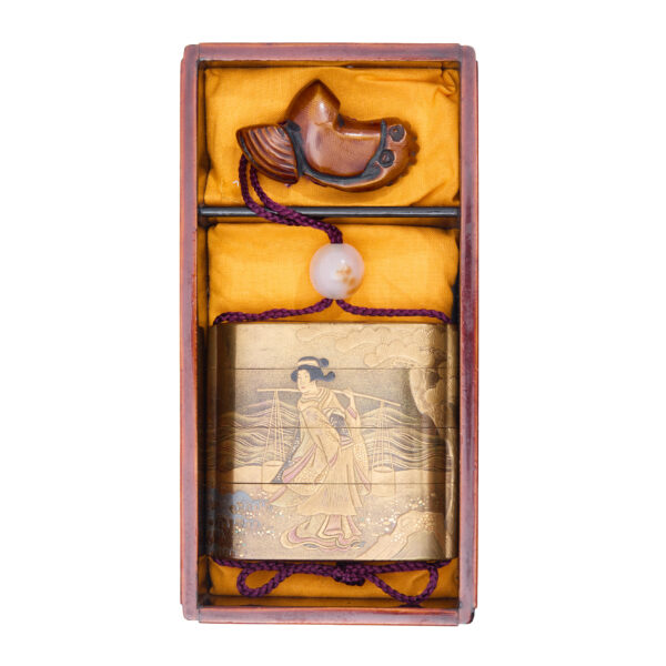 Traditional Japanese case<br>-Antique Inro (IR-33) - Image 2