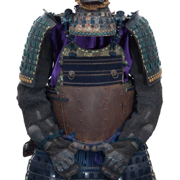 Antique Mid Edo Period Samurai Armor <strong><span style="color: #ff0000;"> Tokubetsu Kicho Shiryo</span></strong> Certificate (A-40) - Image 8