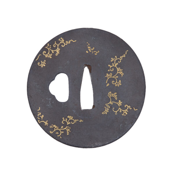 Antique Tsuba for Samurai Sword with Nihon Tousougu Kenkyukai Certificate (T-756) - Image 4
