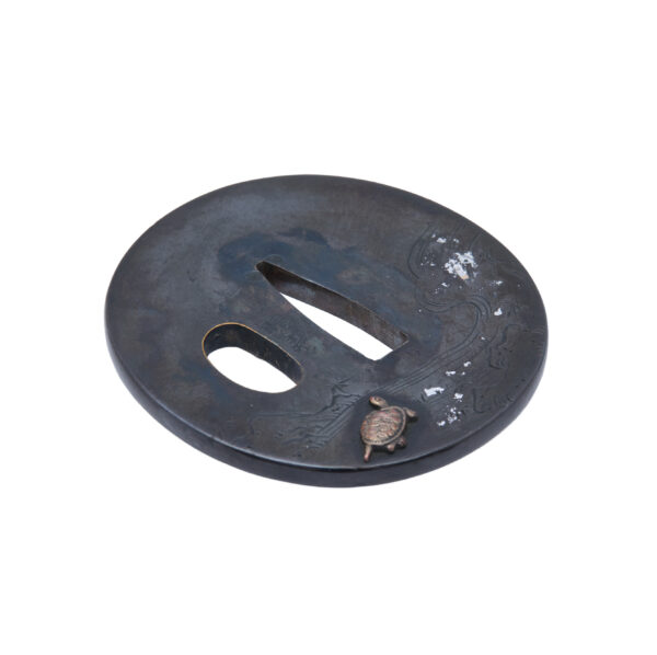 Antique Tsuba for Samurai Sword (T-752) - Image 5