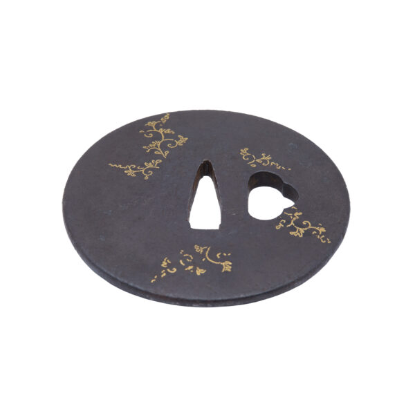 Antique Tsuba for Samurai Sword with Nihon Tousougu Kenkyukai Certificate (T-756) - Image 5