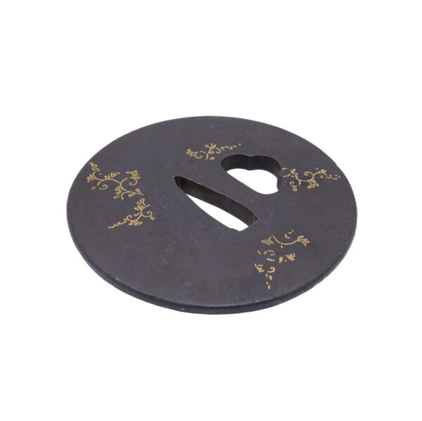 Antique Tsuba for Samurai Sword with Nihon Tousougu Kenkyukai Certificate (T-756) - Image 6