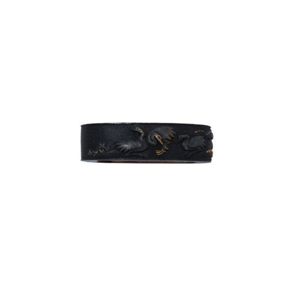 Antique Fuchi Kashira for Samurai Sword (F-44) - Image 6