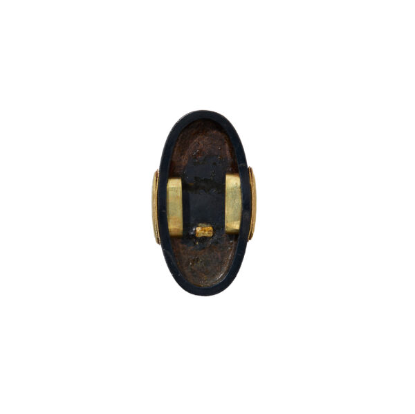 Antique Fuchi Kashira for Samurai Sword (F-46) - Image 4