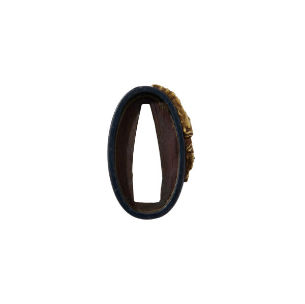 Antique Fuchi Kashira for Samurai Sword (F-46) - Image 11