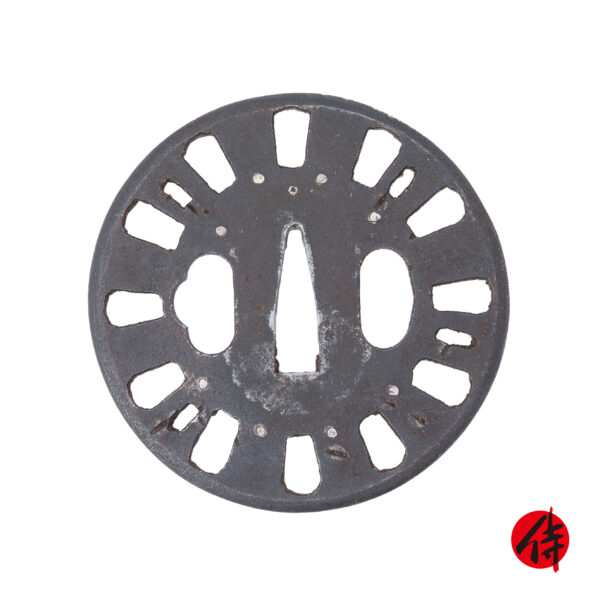Antique Tsuba for Samurai Sword (T-741)