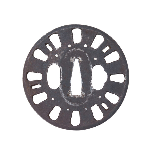 Antique Tsuba for Samurai Sword (T-741) - Image 3
