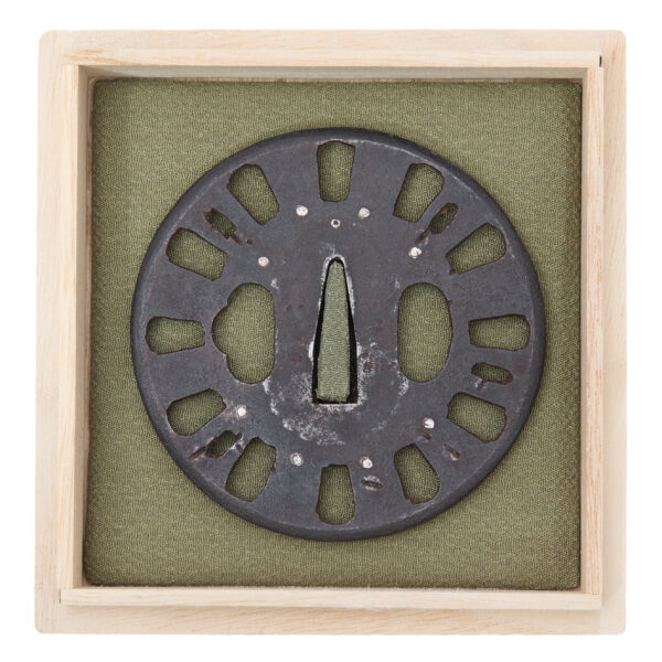 Antique Tsuba for Samurai Sword (T-741) - Image 2