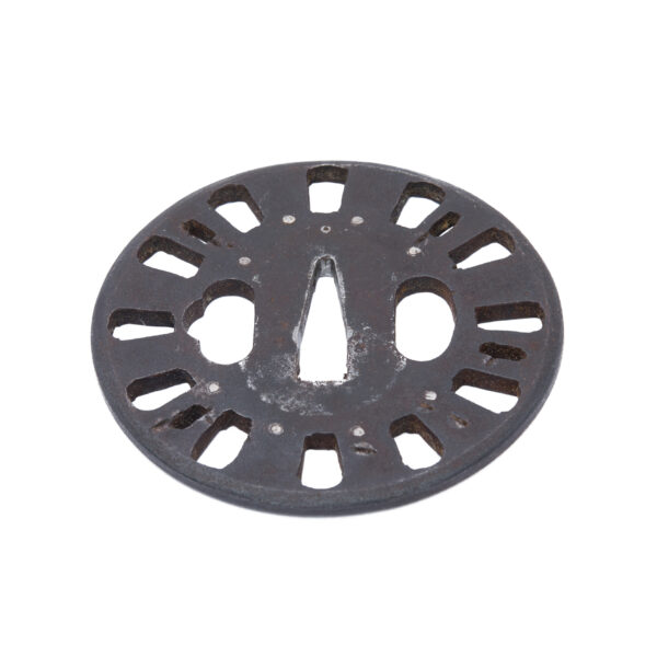 Antique Tsuba for Samurai Sword (T-741) - Image 4